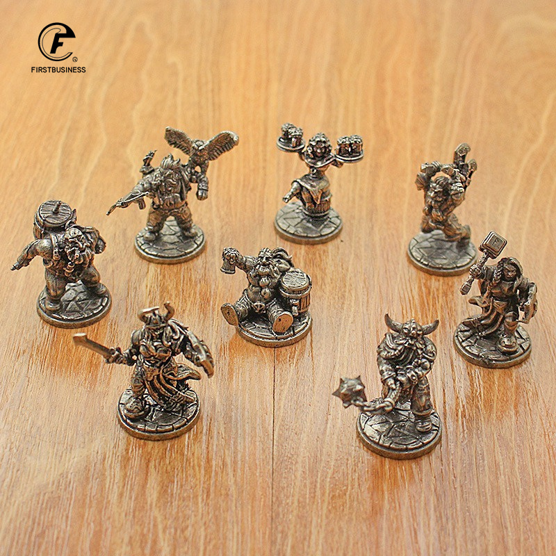 Board Game Vantage - Estatua de guerrero enano en miniatura