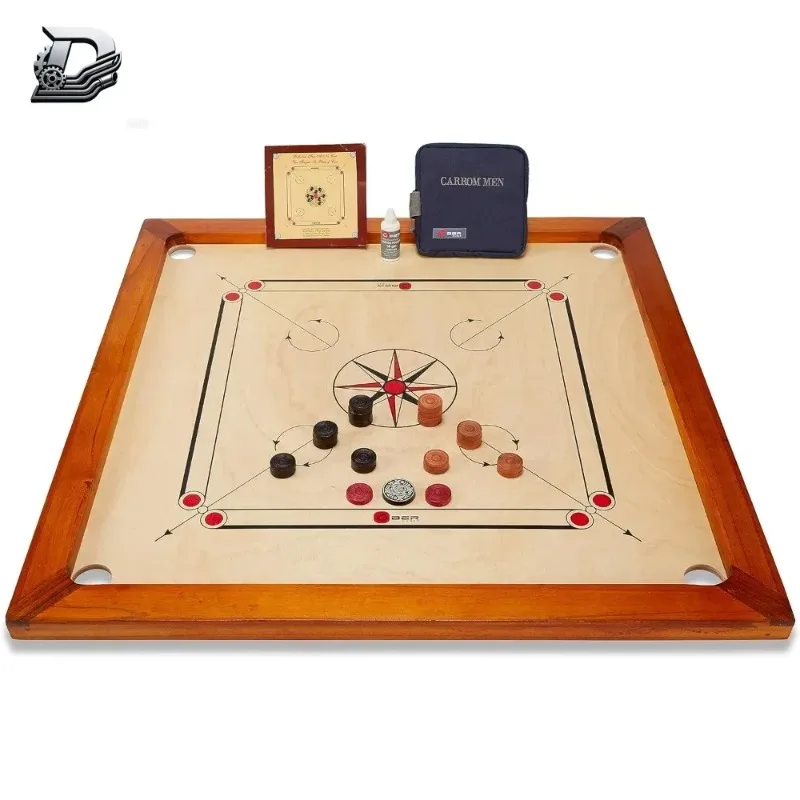 Board Game Table - Juego de Carrom Oficial de 33x33