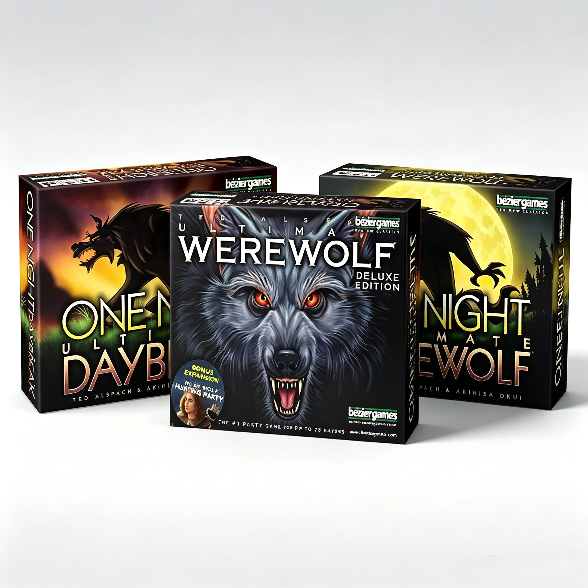 Board Game Werewolf - One Night Ultimate Werewolf: Colección de