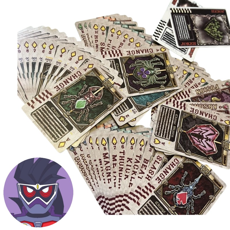 Board Game Zoo - Bandai Kamen Rider personajes de anime