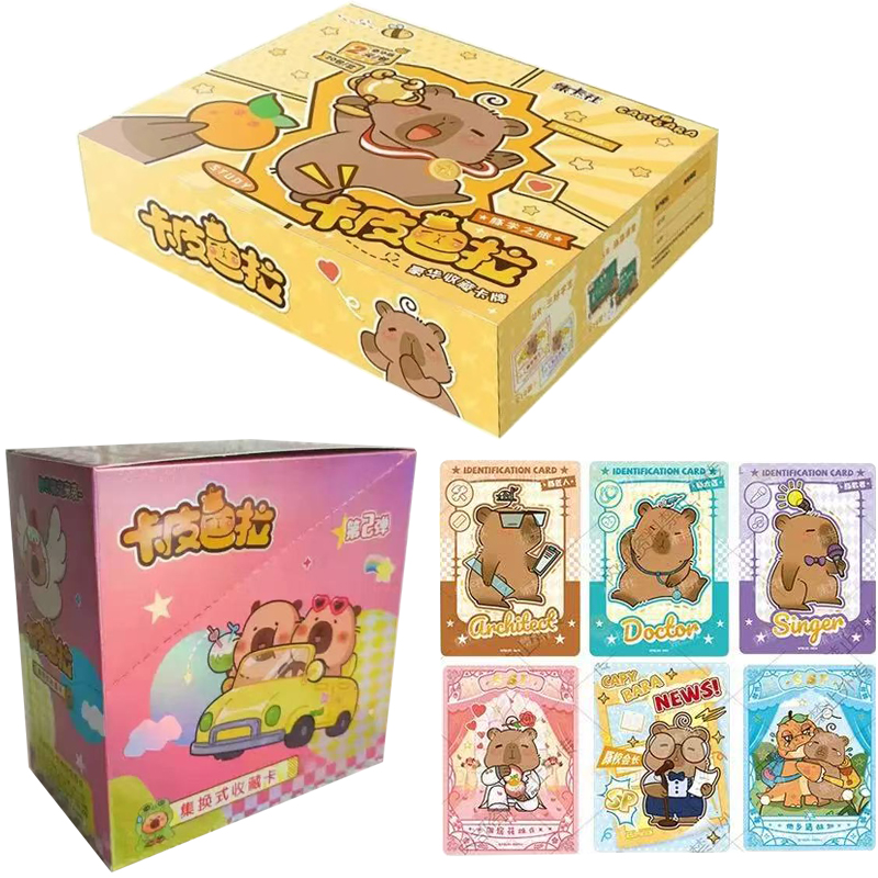 Board Game With Questions - 2025 Capybara Card Fun CCG Anime