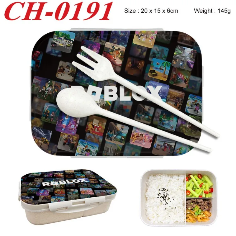 Game Storage Box - Lonchera Bento de Roblox con Figura