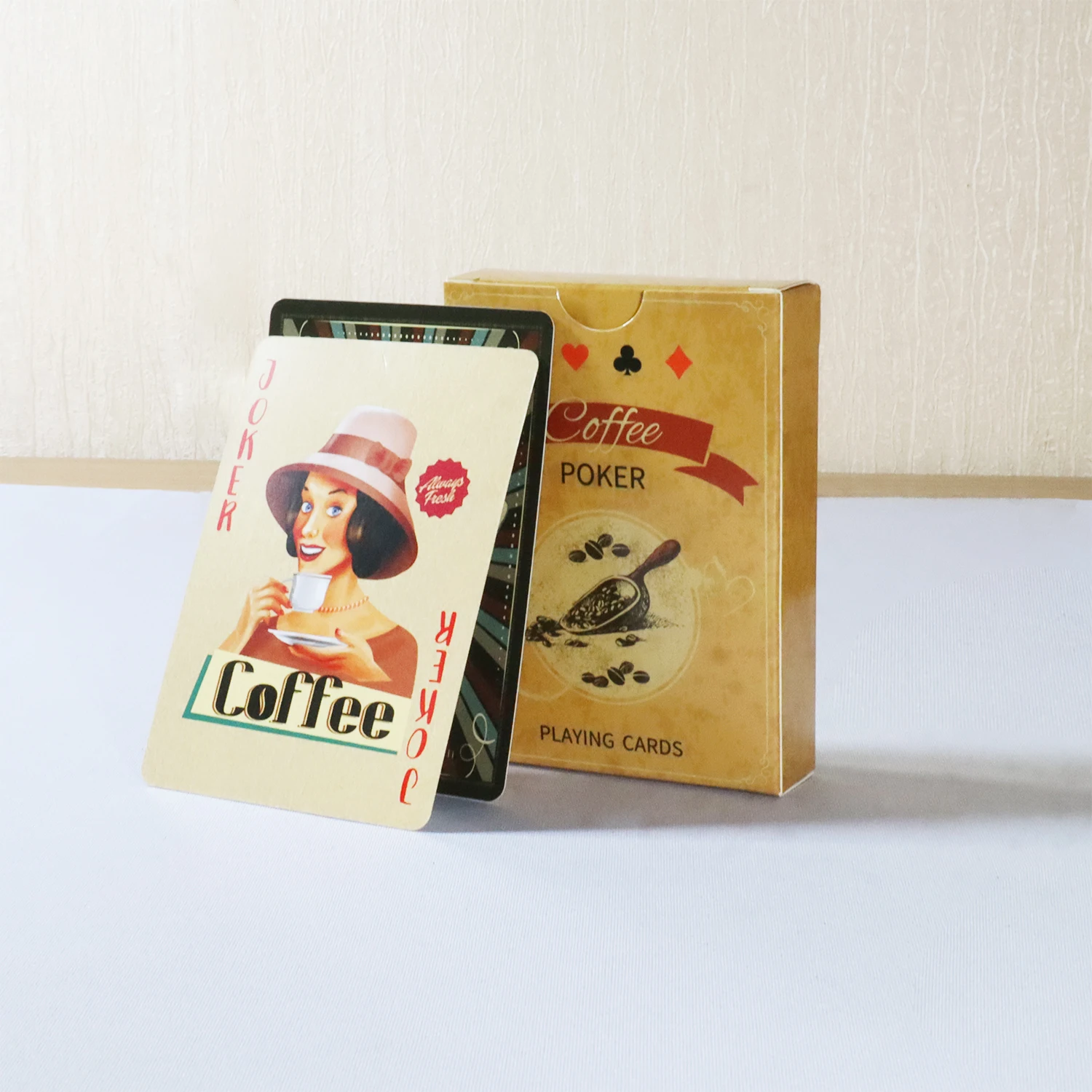 Board Game Vantage - Naipes de papel para café, estilo