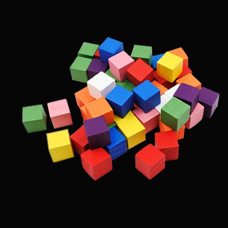 Board Game Bang - 100 unids/lote 14 colores 10mm cubo
