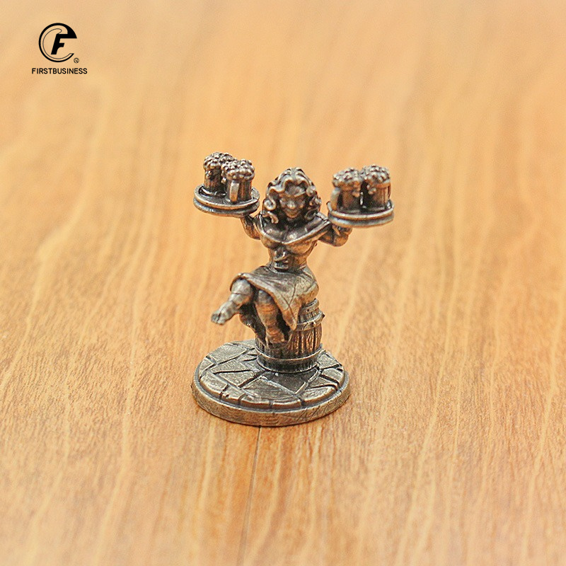 Estatua de guerrero enano en m - Board Game Vantage reseña y precio