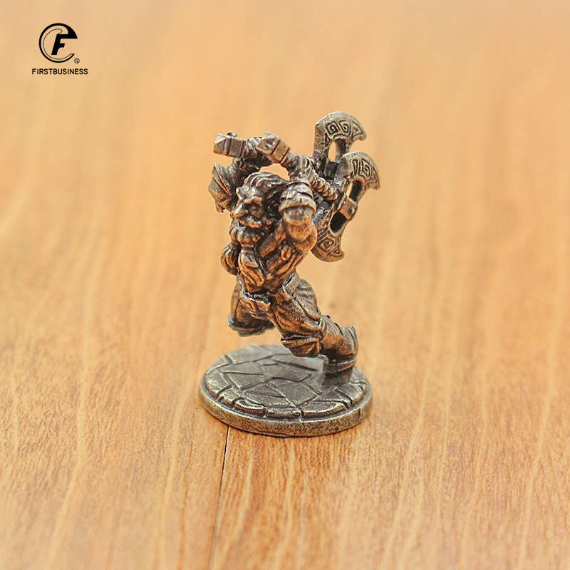 Estatua de guerrero enano en m - Board Game Vantage reseña y precio