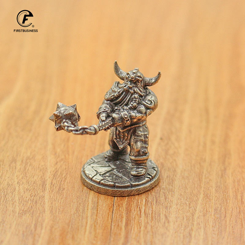 Estatua de guerrero enano en m - Board Game Vantage reseña y precio
