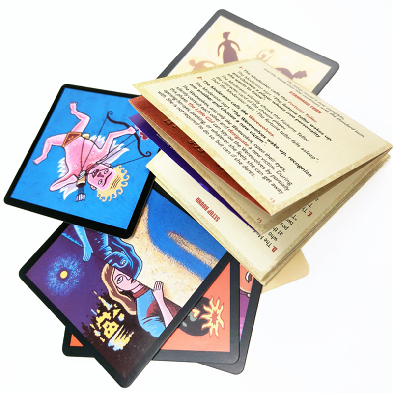 Juego de hombre lobo bonito, j - Board Game Werewolf reseña y precio