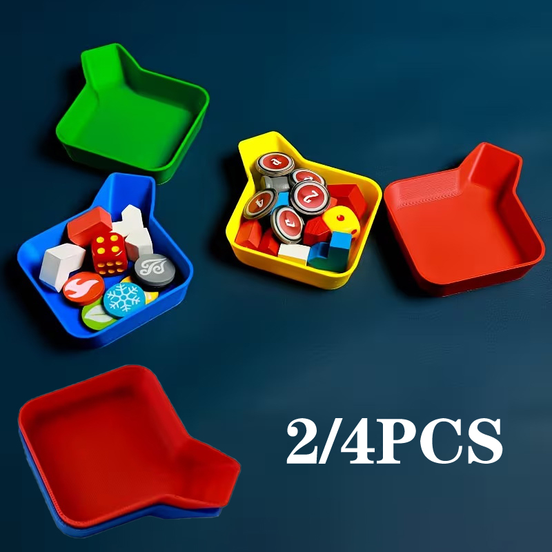 2/4 piezas de bandejas colorid - Board Game Bang reseña y precio