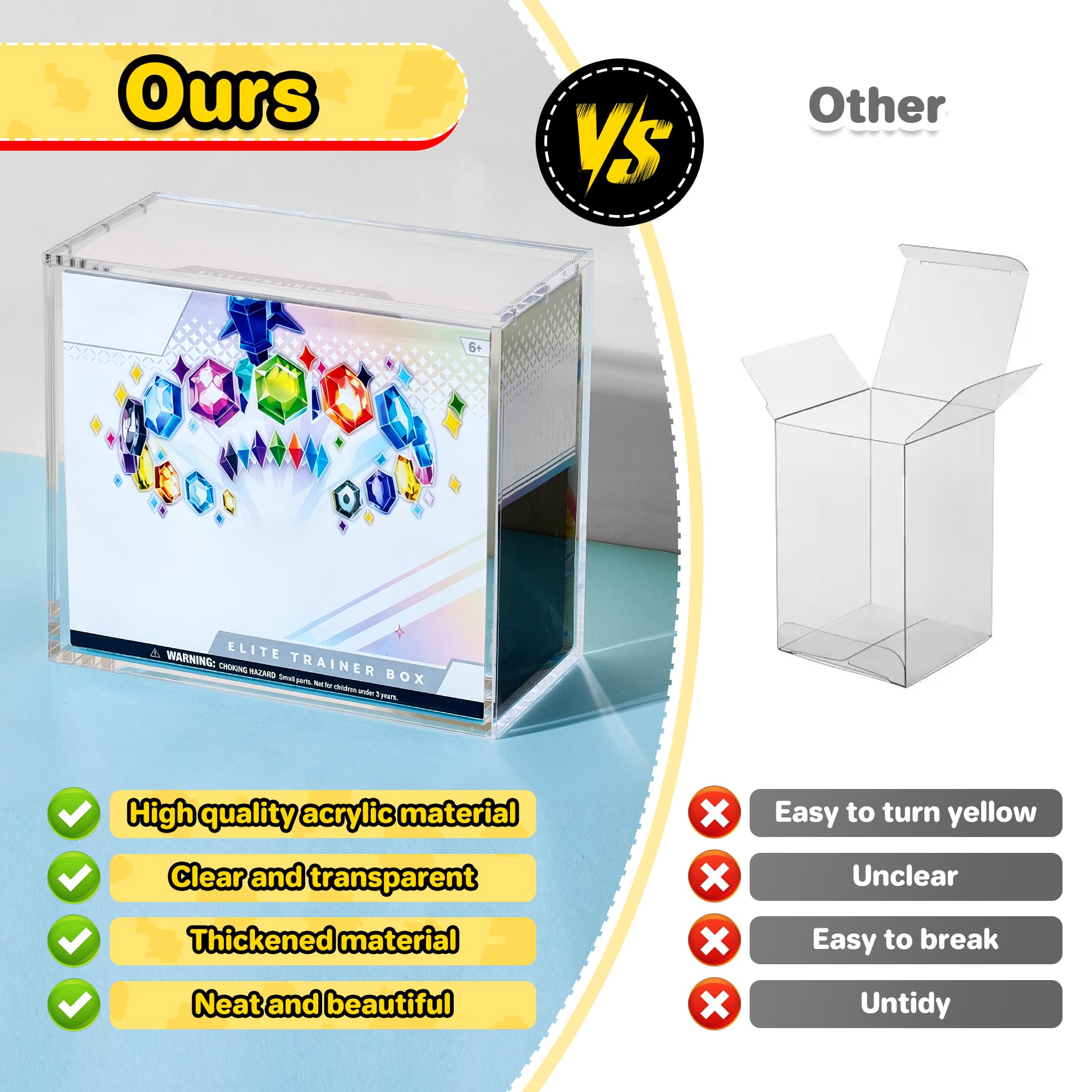 Estuche Magnético Acrílico Mod - Game Storage Box reseña y precio