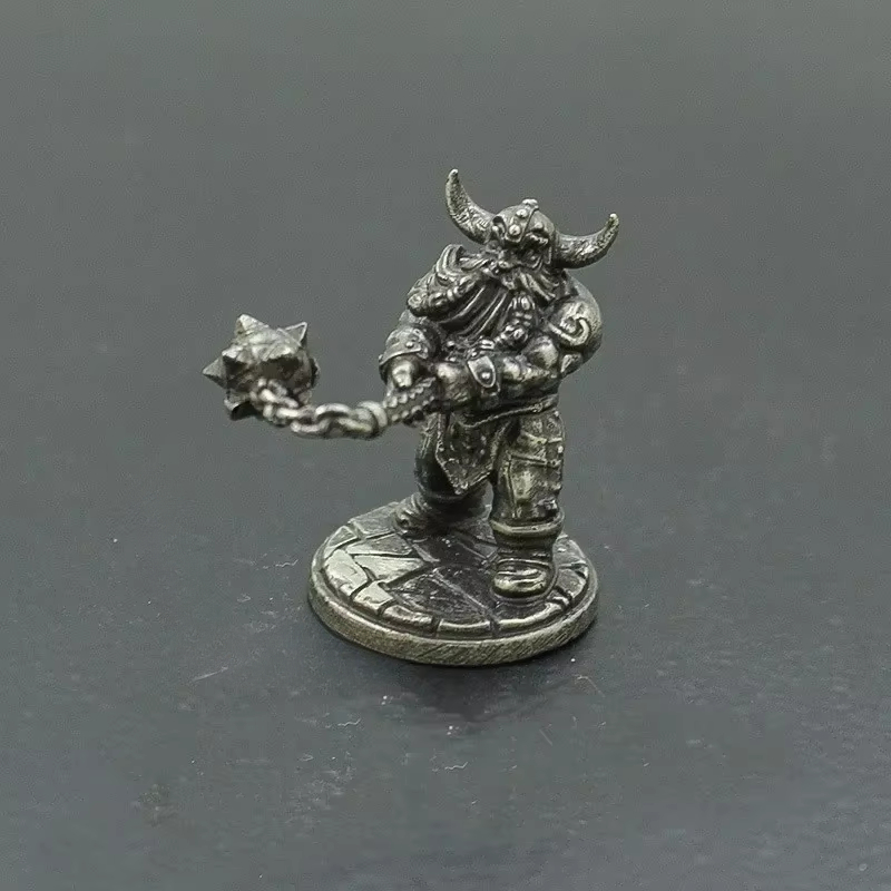 Estatua de guerrero enano en m - Board Game Vantage reseña y precio