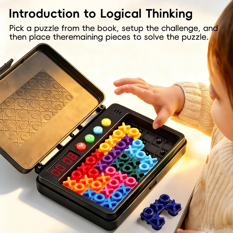 KNYYSECQ Smart XO Puzzle, Jueg - Board Game With Questions reseña y precio