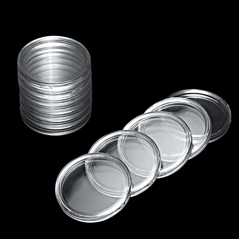 100 piezas 24mm claro Protecto - Board Game Bang reseña y precio