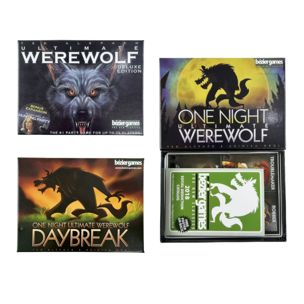 One Night Ultimate Werewolf: C - Board Game Werewolf reseña y precio