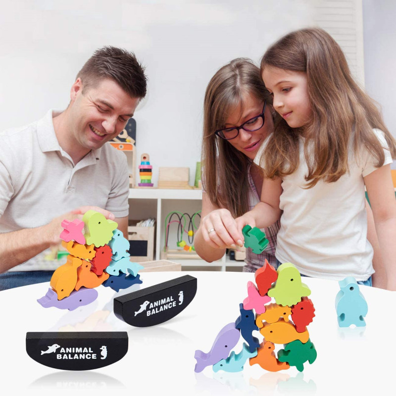 Nuevos niños Montessori bloque - Board Game Nature reseña y precio