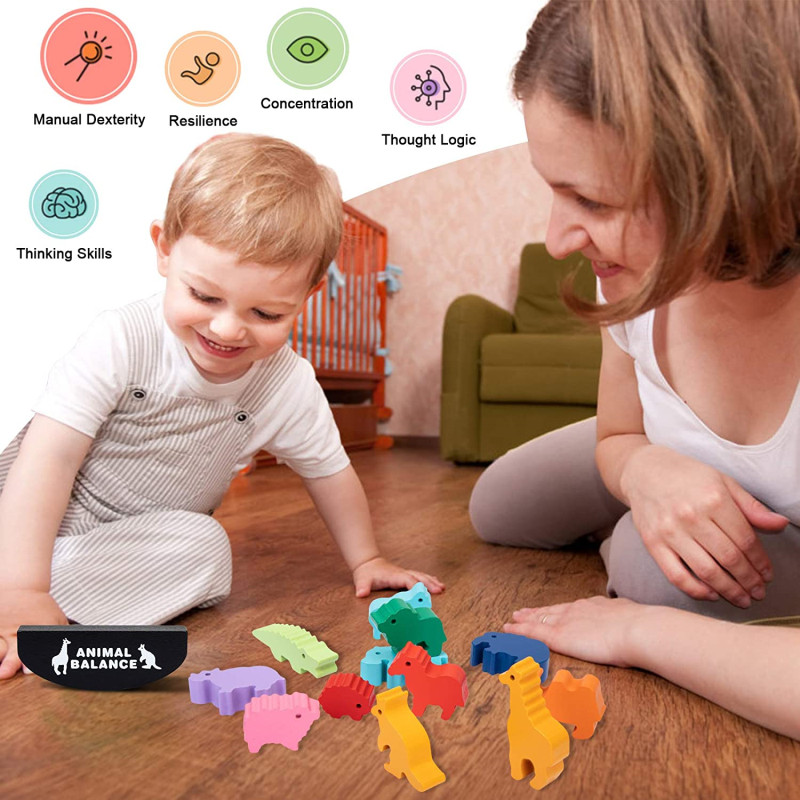 Nuevos niños Montessori bloque - Board Game Nature reseña y precio