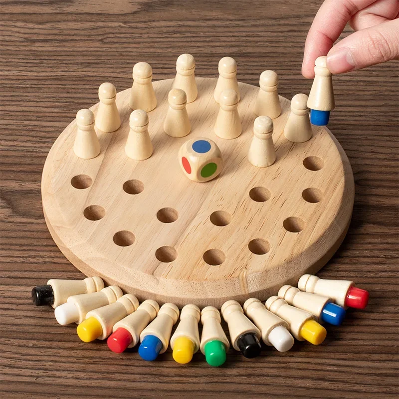 Juego de Memoria de Madera, 1  - Board Game With Questions reseña y precio