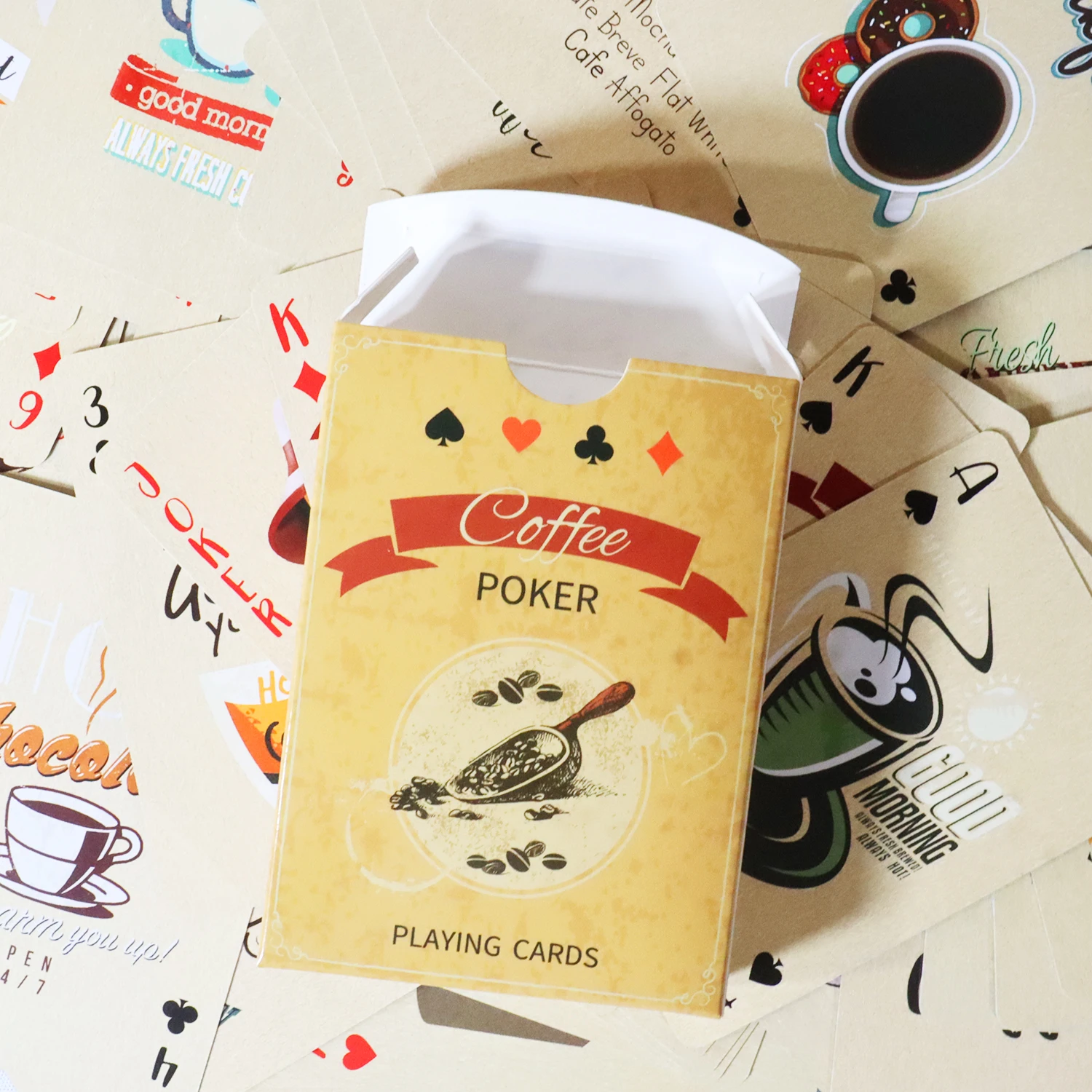 Naipes de papel para café, est - Board Game Vantage reseña y precio