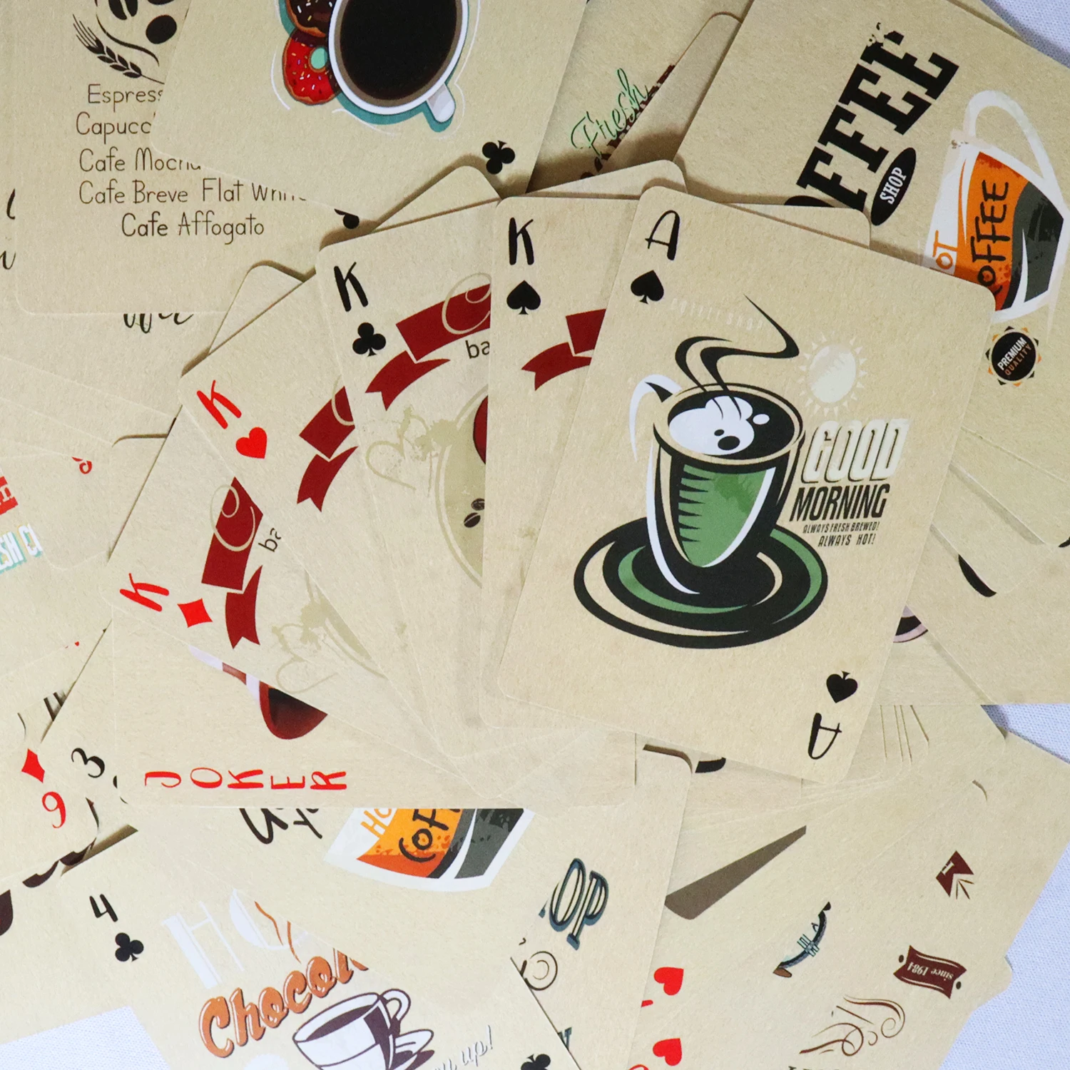 Naipes de papel para café, est - Board Game Vantage reseña y precio