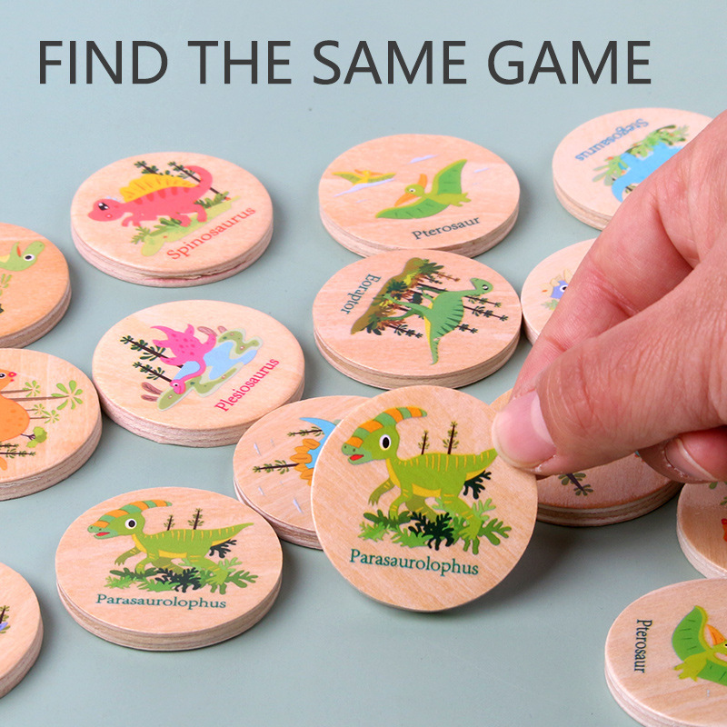 Juego de memoria de dinosaurio - Board Game Nature reseña y precio