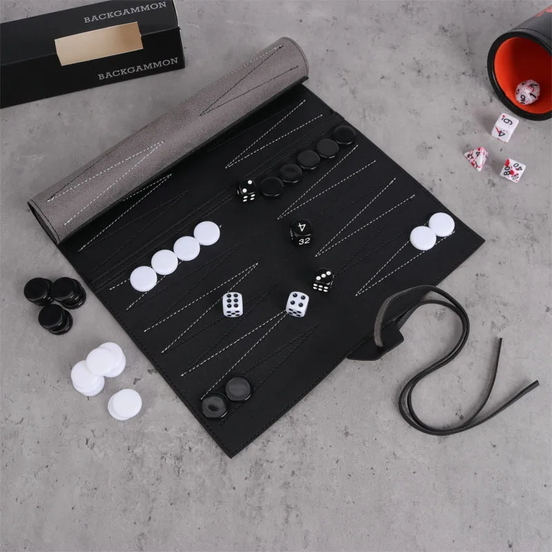 Juegos de Backgammon enrollada - Board Game Vantage reseña y precio