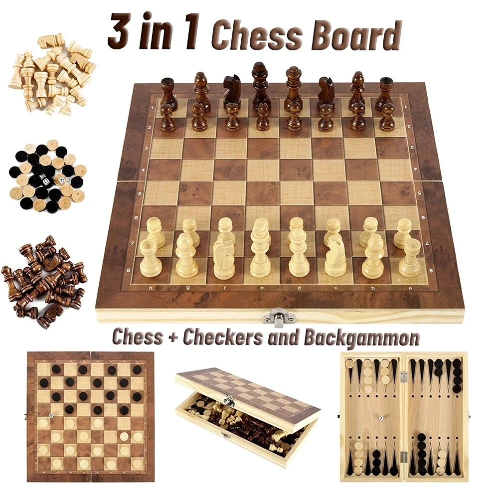 Juego de Damas, Backgammon y A - Board Game Vantage reseña y precio